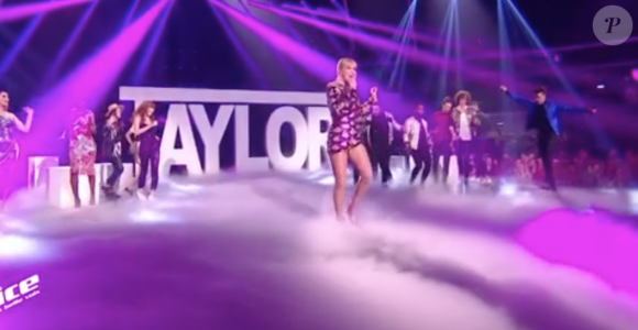 Taylors Swift et les Talents dans "The Voice"- 25 mai 2019.