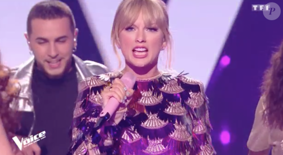Taylors Swift et les Talents dans "The Voice"- 25 mai 2019.