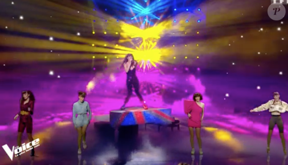 Poupie- prestation de Poupie sur "Wannabe" des Spice Girls- 25 mai 2019.