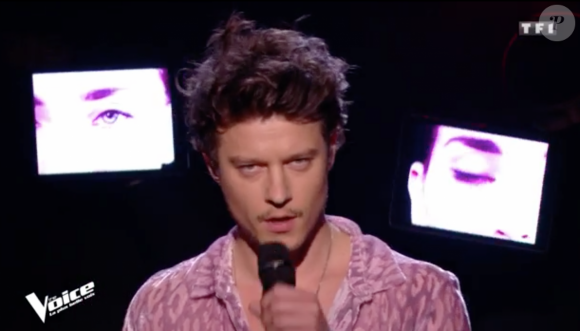 Sidoine dans "The Voice", "Wicked Game"- 25 mai 2019.