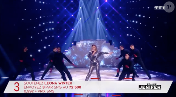 Leona Winter sur "River deep mountain high" de Tina Turner dans "The Voice"- 25 mai 2019.