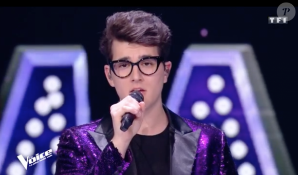 Djon's Tear sur "Rocket Man" d'Elton John- "The Voice"- 25 mai 2019.