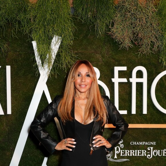 Cathy Guetta - Soirée des 20 ans de Nikki Beach, sur la plage 3.14, à Cannes, le 22 mai 2019.