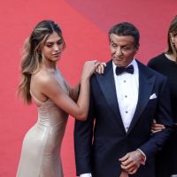 Sistine Stallone : Sirène nacrée devant son papa Sylvester
