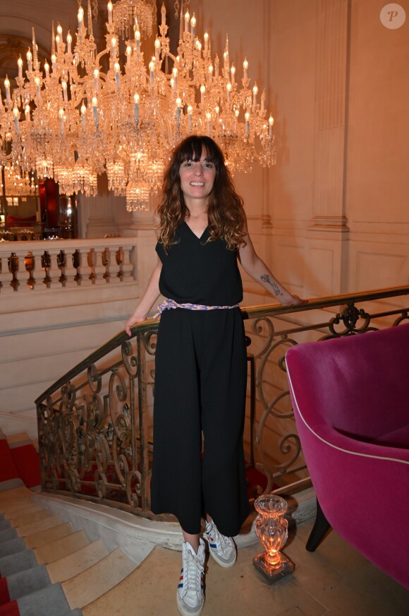 Semi-exclusif - Zoé Tellier - Soirée de lancement de la ligne de fragance, Noème Paris au sein de la Cristal Room Chez Baccarat à Paris le 23 mai 2019. Baccarat lance sa première ligne de fragrances Noème Paris par la créatrice M.Bekkali. Au cours de cette soirée onirique et poétique, la marque a présenté cinq intensions aux travers desquelles les invités découvrent une lecture du parfum presque philosophique où l'imaginaire est un fil conducteur et désigne la marque comme un parfumeur indiscret. La créatrice est accompagnée du producteur de matières premières et d'essences naturelles
