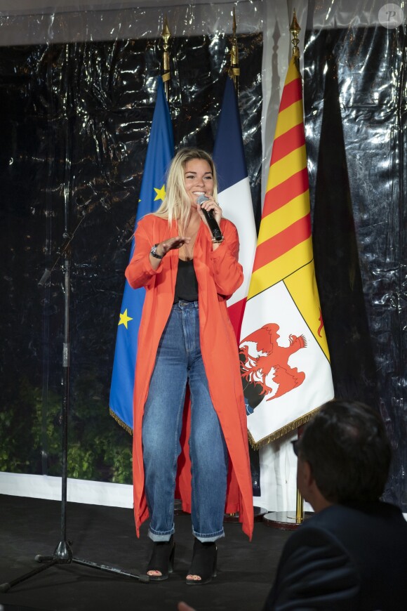 Exclusif - Sophie Tapie - "Les Rosés du Sud pour sauver la planète " à Chateau La Coste, dîner de Gala donné au profit de la Fondation GoodPlanet de Yann Arthus-Bertrand le 24 Mai 2019 au Puy-Sainte-Réparade. © Luc Castel / Bestimage