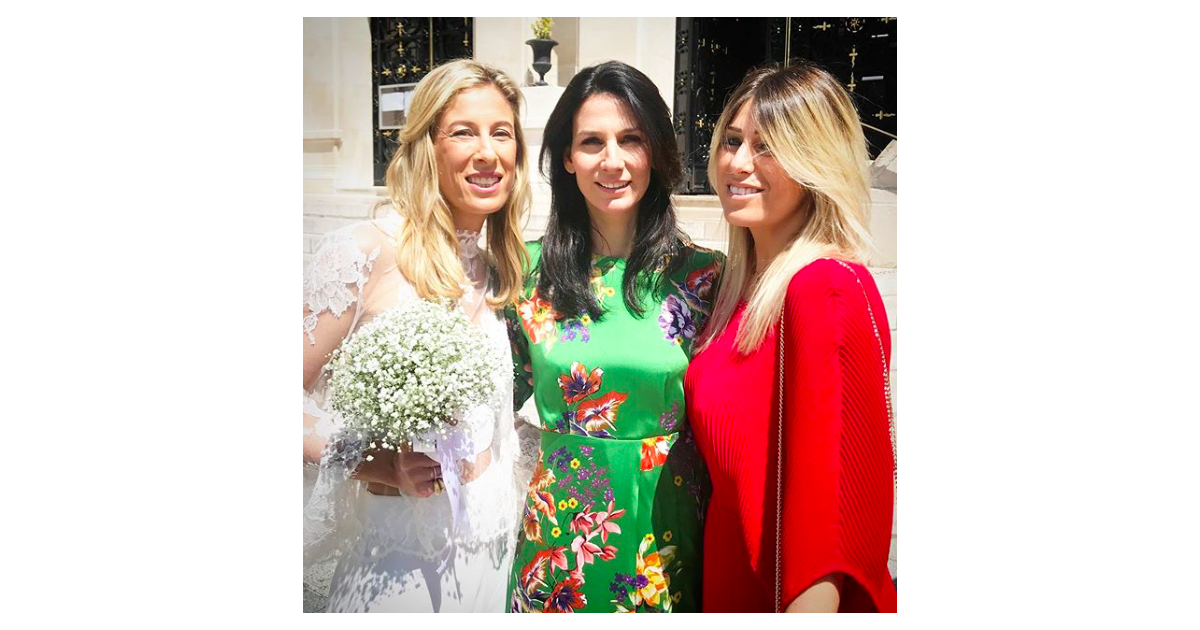 Marie Drucker et l'épouse de Grégory Cohen (à gauche), le 29 mai 2019. Purepeople Marie Drucker et l'épouse de Grégory Cohen (à gauche), le 29 mai 2019. Purepeople