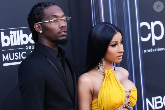 Offset et sa compagne Cardi B - People à la soirée des "Billboard Music Awards 2019" au MGM Grand Garden Arena à Las Vegas. Le 1er mai 2019 Las Vegas