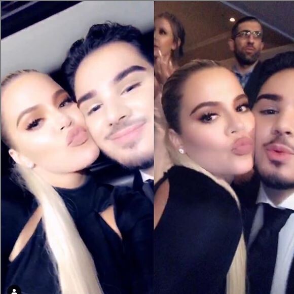Narbeh et Khloe Kardashian à la Hoover High School à Glendale, en Californie le 31 mai 2019.