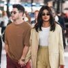 Nick Jonas et sa femme Priyanka Chopra sont au départ de l'aéroport de Nice en marge du 72ème Festival International du Film de Cannes, le 19 mai 2019.