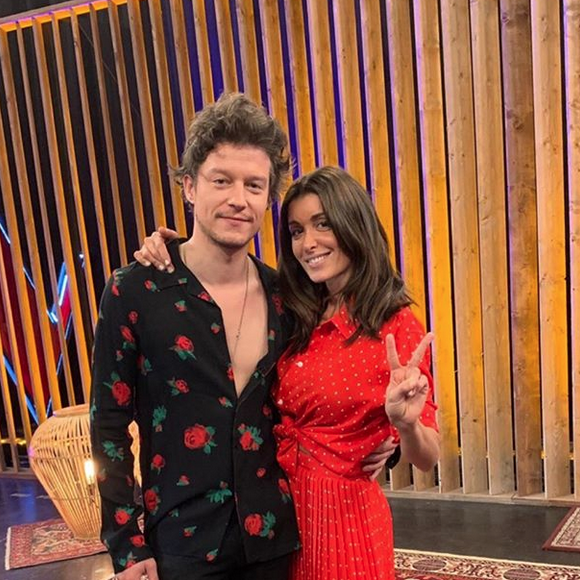 La chanteuse Jenifer en look Celine pour coacher Sidoine, candidat de "The Voice 8". Juin 2019.