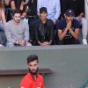 Shy'm dans le public de Roland-Garros le 4 juin 2017 pour soutenir son compagnon de l'époque, Benoît Paire. © Dominique Jacovides-Cyril Moreau/Bestimage