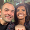 Karine Le Marchand prend la pose avec Sébastien et Emilie de "L'amour est dans le pré" saison 12. Les amoureux présentent leur bébé, une petite Giulia ! Une jolie photo de famille publiée le 5 juin 2019 sur Instagram.