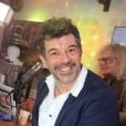 Exclusif - Stéphane Plaza lors de l'émission "Le Show de Luxe" sur la Radio Voltage à Paris le 10 avril 2019 © Philippe Baldini / Bestimage