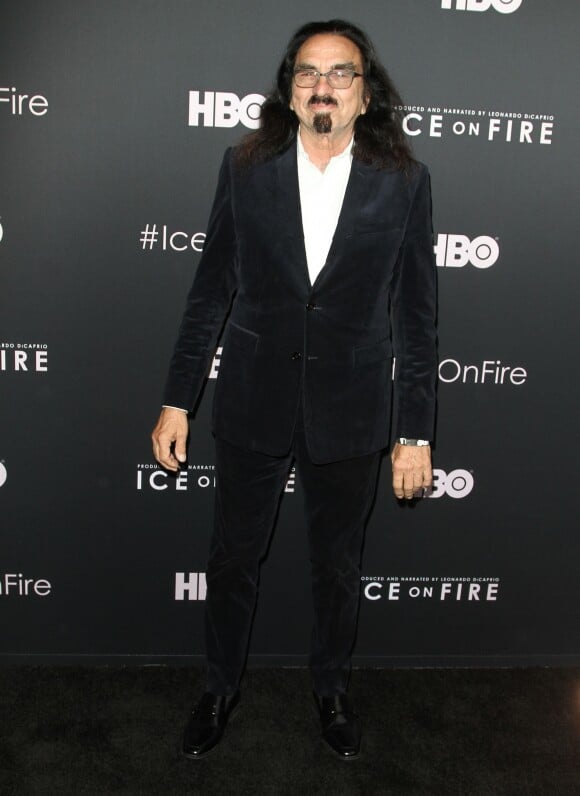 George DiCaprio (père de L. DiCaprio) à la première du film Ice on Fire au LACMA à Los Angeles, le 5 juin 2019.