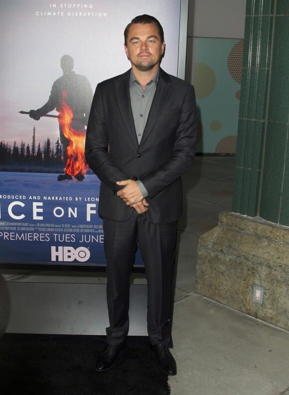 Leonardo DiCaprio à la première du film Ice on Fire au LACMA à Los Angeles, le 5 juin 2019