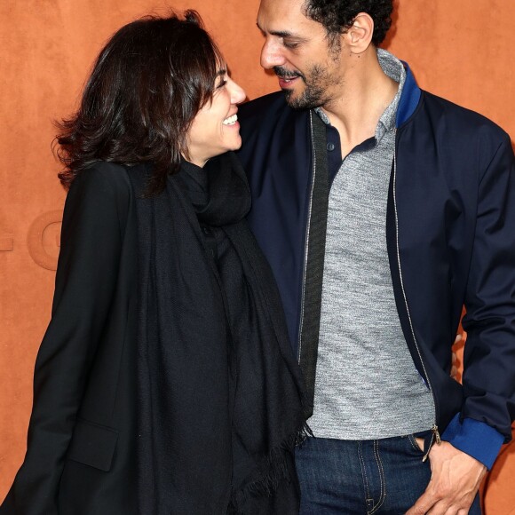 Tomer Sisley et sa femme Sandra au Village de Roland-Garros pour la finale hommes entre Rafael Nadal et Dominic Thiem à Paris le 9 juin 2019. © Jacovides - Moreau / Bestimage