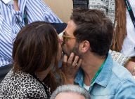 Christophe Maé en couple à Roland-Garros : Doux baiser à sa femme Nadège