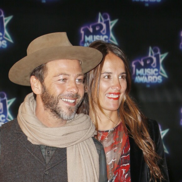 Christophe Maé et Nadège Sarron lors de la 18ème cérémonie des "NRJ Music Awards" au Palais des Festivals à Cannes, le 12 novembre 2016. © Christophe Aubert via Bestimage