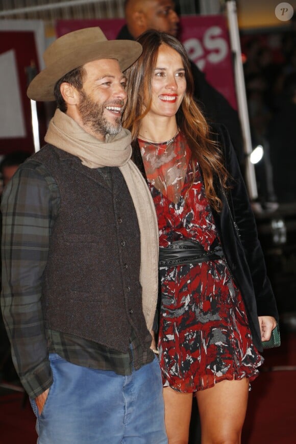 Christophe Maé et Nadège Sarron lors de la 18ème cérémonie des "NRJ Music Awards" au Palais des Festivals à Cannes, le 12 novembre 2016. © Christophe Aubert via Bestimage