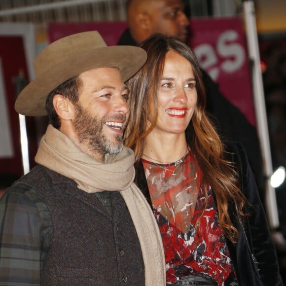 Christophe Maé et Nadège Sarron lors de la 18ème cérémonie des "NRJ Music Awards" au Palais des Festivals à Cannes, le 12 novembre 2016. © Christophe Aubert via Bestimage