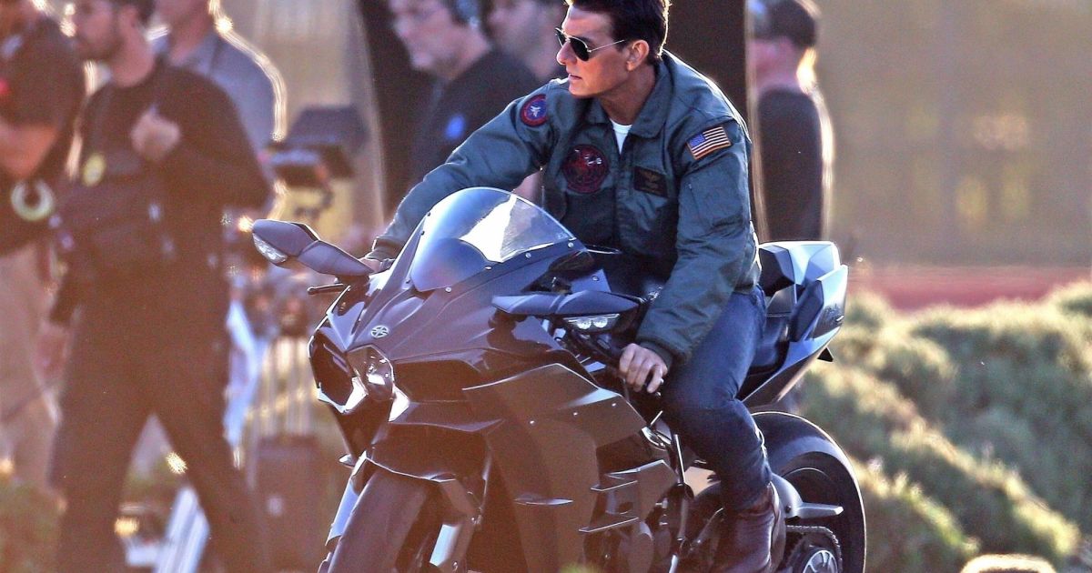 Exclusif Prix spécial Tom Cruise sur le tournage de Top Gun Maverick