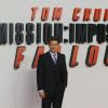 Tom Cruise lors du photocall de la première du film "Mission : Impossible - Fallout" à Londres le 13 juilllet 2018