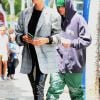 Justin Bieber et sa femme Hailey Baldwin Bieber sont allés se relaxer au Voda Spa à West Hollywood, Los Angeles, le 16 mai 2019