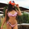 Kim Glow en bikini sur Instagram - 26 juin 2018