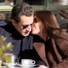 Nicolas Sarkozy et Carla Bruni-Sarkozy à Versailles en 2008.