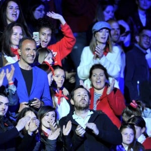 Exclusif - Nikos Aliagas lors de l'enregistrement de l'émission "La Chanson de l'Année 2019" aux Arènes de Nîmes, le 16 mai 2019. L'émission sera diffusée sur TF1 le samedi 15 juin. TF1 propose aux téléspectateurs une soirée exceptionnelle avec "La Chanson de l'Année" présentée par N.Aliagas et produite par DMLS TV. Les téléspectateurs pourront élire en direct "La Chanson de l'Année" parmi les 20 titres en compétition. Les votes débuteront dès 21 h et le prix sera annoncé en fin d'émission. Un prix d'honneur sera également remis au cours de la soirée à un artiste emblématique de la chanson française. " La Chanson de l'Année" sera diffusée depuis un lieu mythique, les Arènes de Nîmes. Un grand show musical en présence de tous les artistes qui ont marqué l'année. Ces stars de la chanson française et internationales interpréteront leurs titres et formeront des duos totalement inédits. © Guillaume Gaffiot/Bestimage