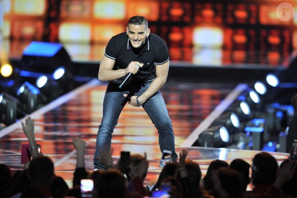 Exclusif - Sofiane lors de l'enregistrement de l'émission "La Chanson de l'Année 2019" aux Arènes de Nîmes, le 16 mai 2019. L'émission sera diffusée sur TF1 le samedi 15 juin. TF1 propose aux téléspectateurs une soirée exceptionnelle avec "La Chanson de l'Année" présentée par N.Aliagas et produite par DMLS TV. Les téléspectateurs pourront élire en direct "La Chanson de l'Année" parmi les 20 titres en compétition. Les votes débuteront dès 21 h et le prix sera annoncé en fin d'émission. Un prix d'honneur sera également remis au cours de la soirée à un artiste emblématique de la chanson française. " La Chanson de l'Année" sera diffusée depuis un lieu mythique, les Arènes de Nîmes. Un grand show musical en présence de tous les artistes qui ont marqué l'année. Ces stars de la chanson française et internationales interpréteront leurs titres et formeront des duos totalement inédits. © Guillaume Gaffiot/Bestimage