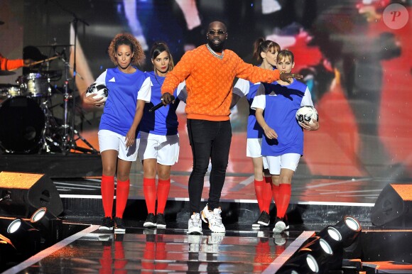 Exclusif - Vegedream (Sachtela Evrard Djedje) lors de l'enregistrement de l'émission "La Chanson de l'Année 2019" aux Arènes de Nîmes, le 16 mai 2019. L'émission sera diffusée sur TF1 le samedi 15 juin. TF1 propose aux téléspectateurs une soirée exceptionnelle avec "La Chanson de l'Année" présentée par N.Aliagas et produite par DMLS TV. Les téléspectateurs pourront élire en direct "La Chanson de l'Année" parmi les 20 titres en compétition. Les votes débuteront dès 21 h et le prix sera annoncé en fin d'émission. Un prix d'honneur sera également remis au cours de la soirée à un artiste emblématique de la chanson française. " La Chanson de l'Année" sera diffusée depuis un lieu mythique, les Arènes de Nîmes. Un grand show musical en présence de tous les artistes qui ont marqué l'année. Ces stars de la chanson française et internationales interpréteront leurs titres et formeront des duos totalement inédits. © Guillaume Gaffiot/Bestimage