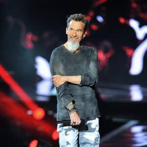 Exclusif - Florent Pagny lors de l'enregistrement de l'émission "La Chanson de l'Année 2019" aux Arènes de Nîmes, le 16 mai 2019. L'émission sera diffusée sur TF1 le samedi 15 juin. TF1 propose aux téléspectateurs une soirée exceptionnelle avec "La Chanson de l'Année" présentée par N.Aliagas et produite par DMLS TV. Les téléspectateurs pourront élire en direct "La Chanson de l'Année" parmi les 20 titres en compétition. Les votes débuteront dès 21 h et le prix sera annoncé en fin d'émission. Un prix d'honneur sera également remis au cours de la soirée à un artiste emblématique de la chanson française. " La Chanson de l'Année" sera diffusée depuis un lieu mythique, les Arènes de Nîmes. Un grand show musical en présence de tous les artistes qui ont marqué l'année. Ces stars de la chanson française et internationales interpréteront leurs titres et formeront des duos totalement inédits. © Guillaume Gaffiot/Bestimage