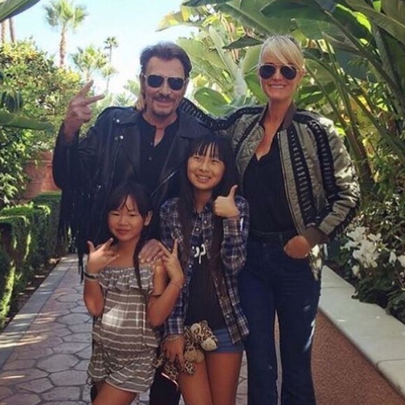 Jade Hallyday rend hommage à son papa sur Instagram le 15 juin 2019. Johnny Hallyday aurait eu 76 ans.