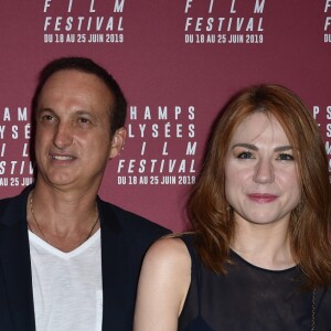 Michel Ferracci et sa femme Emilie Dequenne au photocall lors de l'ouverture de la 8ème édition du Champs-Élysées film festival (CEFF) au Cinéma Publicis à Paris, France, le 18 juin 2019. © Giancarlo Gorassini/Bestimage