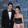 Ashton Kutcher et sa femme Mila Kunis à la 6e cérémonie Breakthrough Prize au NASA Ames Research Center à Mountain View, le 3 décembre 2017
