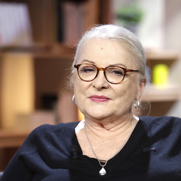 Portrait de Josiane Balasko lors de l'émission "La grande librairie" sur France 5 06/03/2019 - Paris