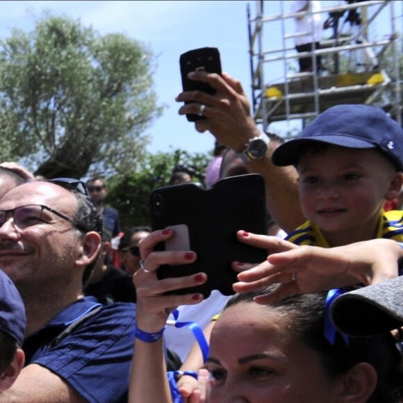 Zinédine Zidane lors de la grande finale de la Z5 Cup à Aix-en-Provence, France, 23 juin 2019. © Norbert Scanella/Panoramic/Bestimage