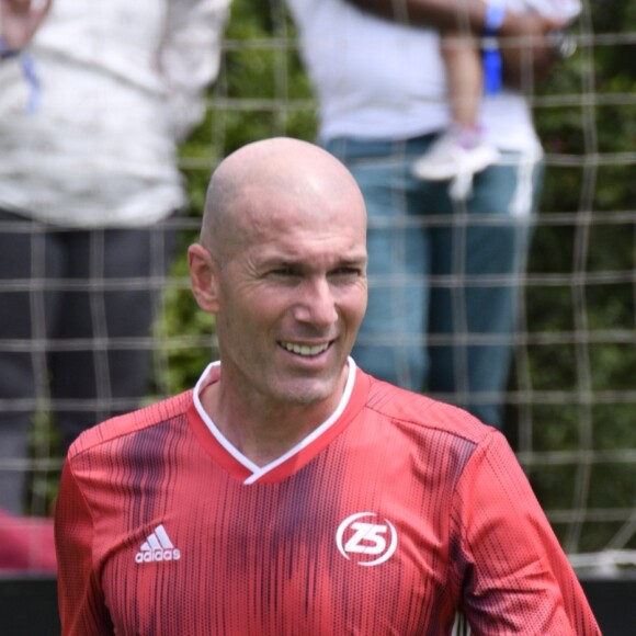 Zinédine Zidane lors de la grande finale de la Z5 Cup à Aix-en-Provence, France, 23 juin 2019. © Norbert Scanella/Panoramic/Bestimage