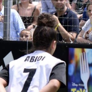 Zinédine Zidane et l'équipe vainqueur de la finale des filles lors de la grande finale de la Z5 Cup à Aix-en-Provence, France, 23 juin 2019. © Norbert Scanella/Panoramic/Bestimage