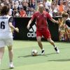 Zinédine Zidane et l'équipe vainqueur de la finale des filles lors de la grande finale de la Z5 Cup à Aix-en-Provence, France, 23 juin 2019. © Norbert Scanella/Panoramic/Bestimage