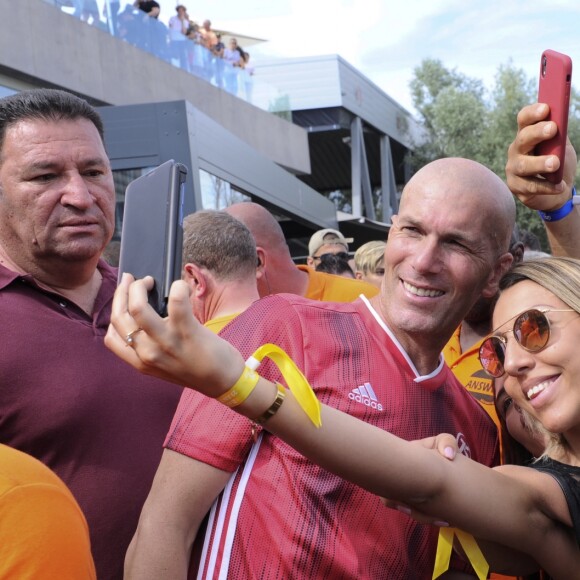 Zinédine Zidane lors de la grande finale de la Z5 Cup à Aix-en-Provence, France, 23 juin 2019. © Norbert Scanella/Panoramic/Bestimage