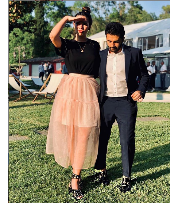 Alma pose avec son amoureux Nazim Khaled, sur Instagram, le 24 juin 2019