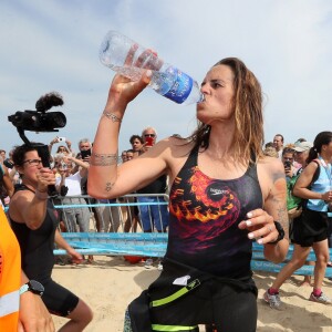Exclusif - Laure Manaudou - La championne de natation L.Manaudou organise et lance la 1er édition de sa course, la "Swimrun" à Arcachon, France, le 23 juin 2019. © Patrick Bernard/Bestimage