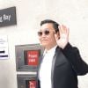 Le rappeur Psy a la sortie des studios ITV a Londres, le 10 Juin 2013.