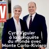 Couverture de "TV Magazine" montrant Cyril Viguier au côté du prince Albert II de Monaco (juillet 2019).