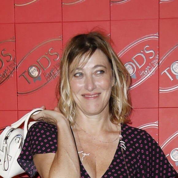 Valeria Bruni-Tedeschi assiste à la soirée de lancement de la collaboration de Tod's et Alber Elbaz, baptisée "Happy Moments", au Palais de Tokyo. Paris, France, le 2 juillet 2019. © Marc Ausset-Lacroix / BestImage