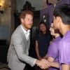 Le prince Harry assiste à l'événement caritatif "Diana Award National Youth Mentoring Summit" à Londres, le 2 juillet 2019.