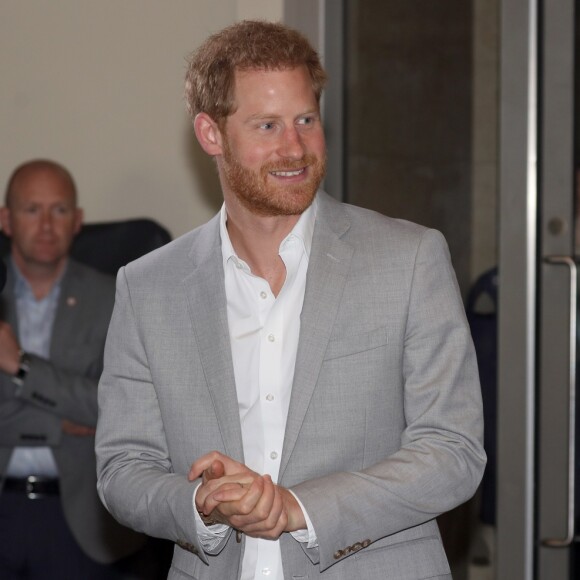 Le prince Harry assiste à l'événement caritatif "Diana Award National Youth Mentoring Summit" à Londres, le 2 juillet 2019.